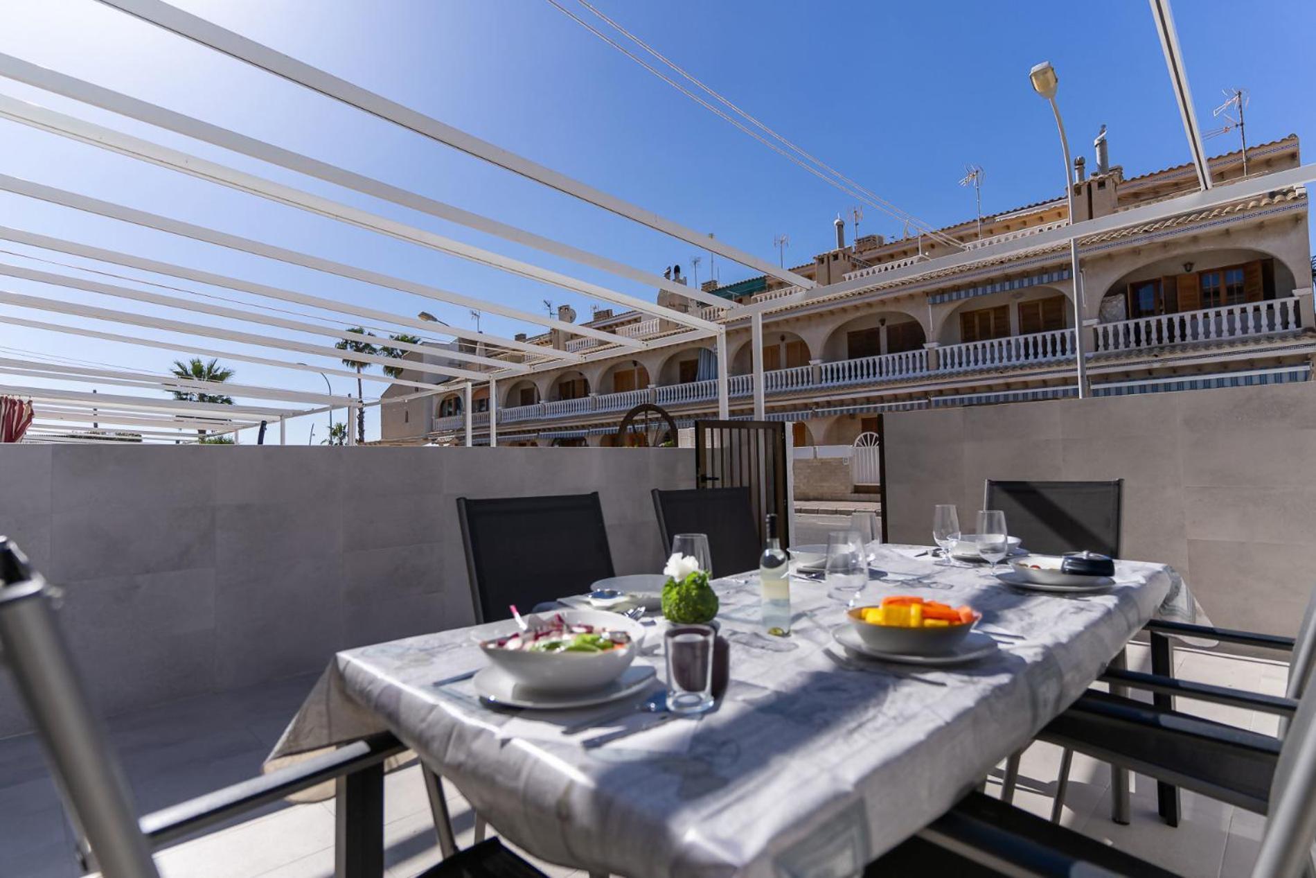 산타 폴라 Rentafive Gran Casa Reformada Terraza 빌라 외부 사진